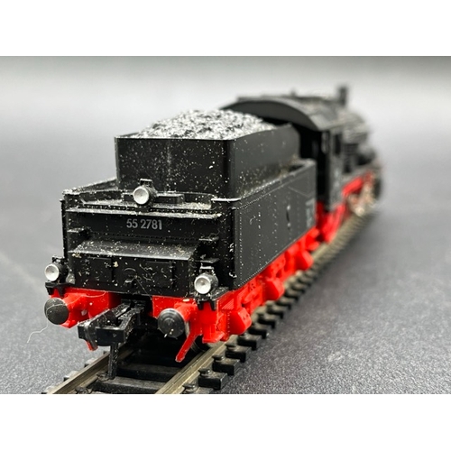 155 - Two HO gauge boxed Fleischmann Locomotives - both Tested Runners
(900g)
Fleischmann 4061 Class BR 62... 