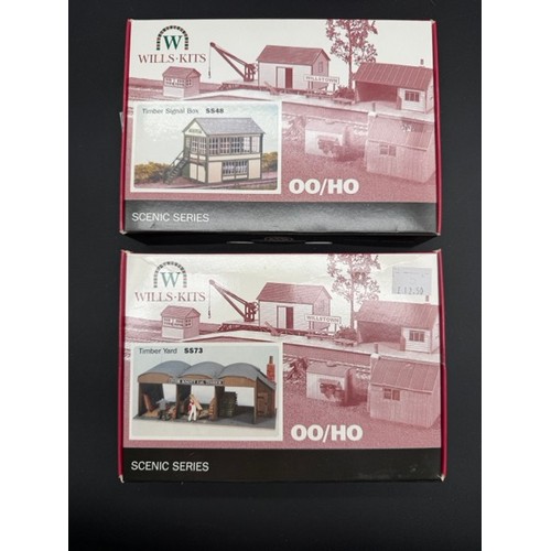 116 - 90 OO/HO Wills Scenic Kits. RRP Over £600.Mostly as new in packaging. (See photos for items which ar... 