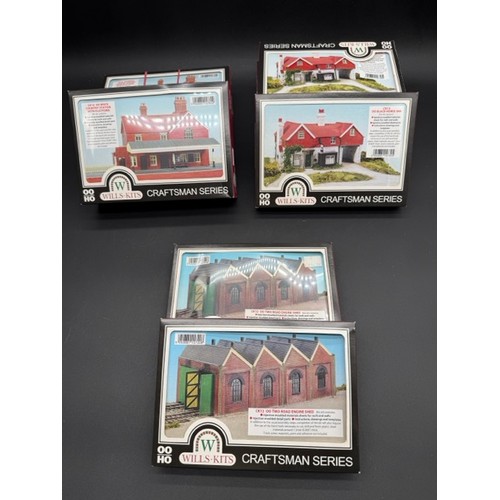 116 - 90 OO/HO Wills Scenic Kits. RRP Over £600.Mostly as new in packaging. (See photos for items which ar... 