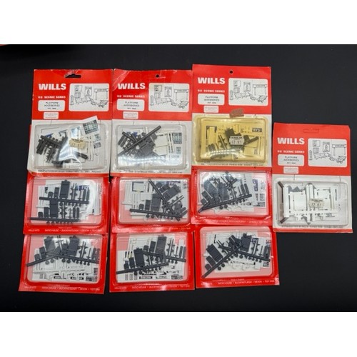 116 - 90 OO/HO Wills Scenic Kits. RRP Over £600.Mostly as new in packaging. (See photos for items which ar... 