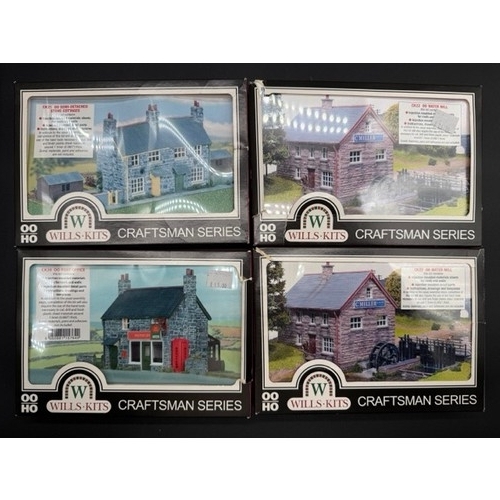 116 - 90 OO/HO Wills Scenic Kits. RRP Over £600.Mostly as new in packaging. (See photos for items which ar... 