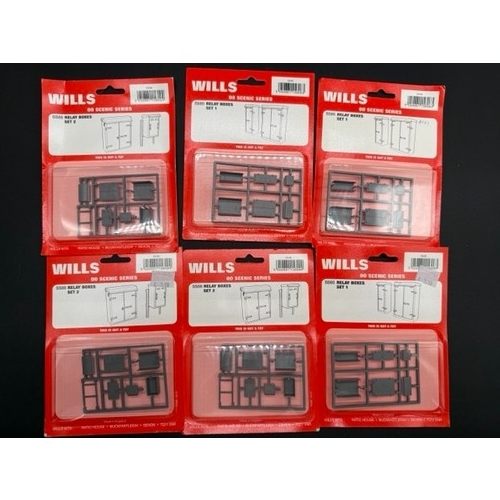 116 - 90 OO/HO Wills Scenic Kits. RRP Over £600.Mostly as new in packaging. (See photos for items which ar... 