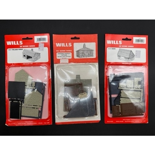 116 - 90 OO/HO Wills Scenic Kits. RRP Over £600.Mostly as new in packaging. (See photos for items which ar... 