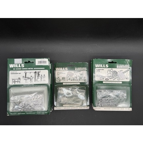 116 - 90 OO/HO Wills Scenic Kits. RRP Over £600.Mostly as new in packaging. (See photos for items which ar... 