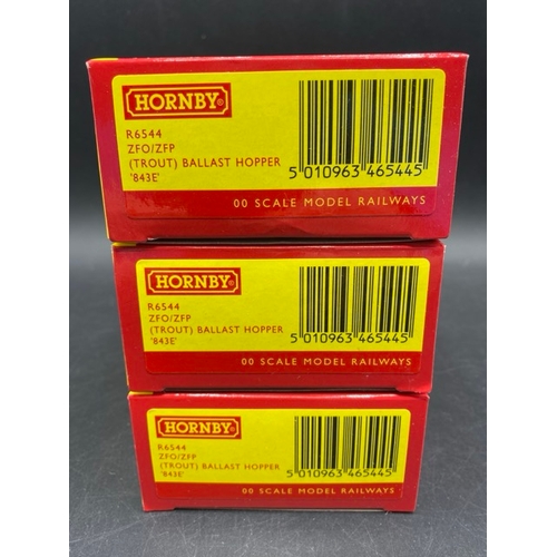 431 - 9 Boxed OO Hornby Rolling stock
(800g)
Hornby R6544 ZFO/ZFP (Trout) Ballast Hopper 843E - N.E. (3)
H... 