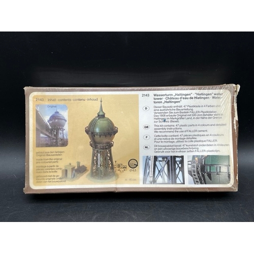 62 - N gauge Trackside Faller kits and un-used figures
(650g)
Faller N2143 Water Tower - sealed
Faller N2... 