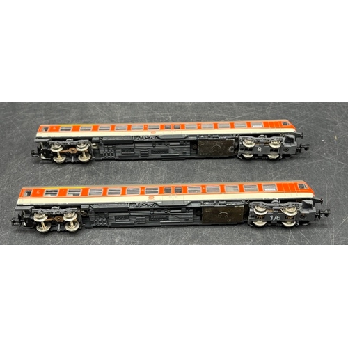 32 - Fleischmann 7430 Class BR 614 2-Car Diesel Railcar of the DB in Orange & Grey - Tested Non Runner
(3... 