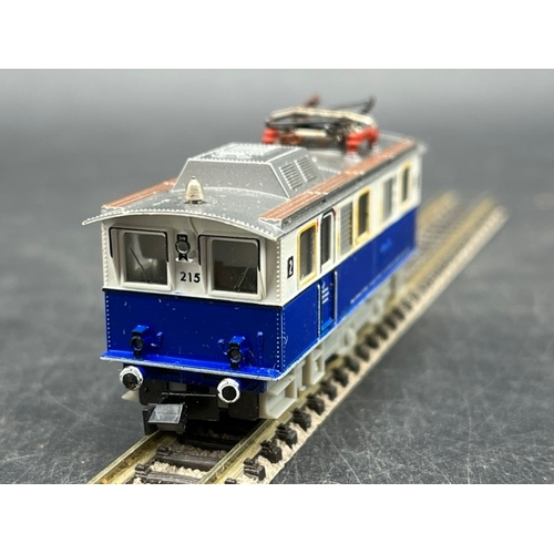 33 - Two N gauge Fleischmann piccolo cased Railcars - Tested Non Runners
(250g)
Fleischmann 7969 Class ET... 