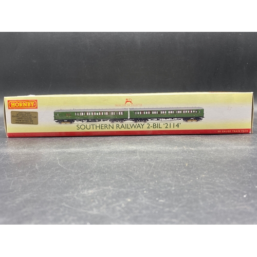 201 - Hornby R3161 Class 401 2-BIL 2-car EMU in SR green livery
(700g)
From collection that appears not pr... 