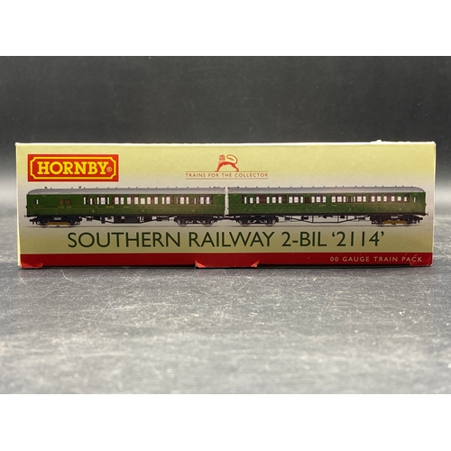 201 - Hornby R3161 Class 401 2-BIL 2-car EMU in SR green livery
(700g)
From collection that appears not pr... 