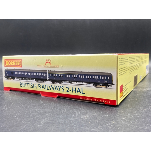 204 - Hornby R3341 Class 2-HAL 2 Car EMU 2677 in BR blue
(700g)
From collection that appears not previousl... 