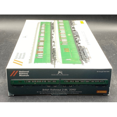 205 - Hornby R3177 Class 401 2-BIL 2-car EMU 2090 in BR green - NRM
(750g)
From collection that appears no... 