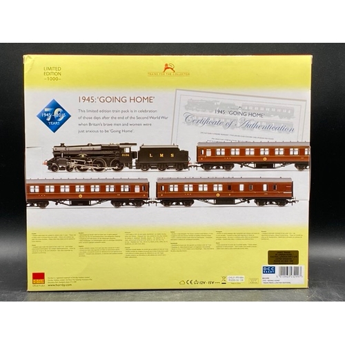 206 - Hornby R3299 'Going Home' train pack - 70th Anniversary of the end of WWII with Black 5 4-6-0 5156 i... 