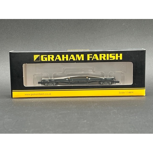 58 - Graham Farish by Bachmann N Gauge cased Rolling stock
(600g)
14 wagons/vans Appear as new in box/cas... 