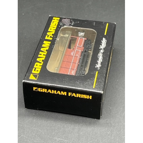 58 - Graham Farish by Bachmann N Gauge cased Rolling stock
(600g)
14 wagons/vans Appear as new in box/cas... 