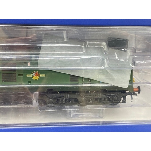 375 - Bachmann Branchline 32-782ADS Class 37/0 D6984 in BR Green - weathered
(750g)
Label states Sound, bu... 