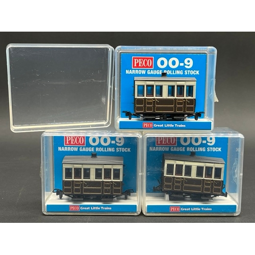 23 - Four 009 Narrow gauge Peco Glyn Valley Tramway (Fourdees Special) coaches
(250g)
Peco GR-530 Freelan... 