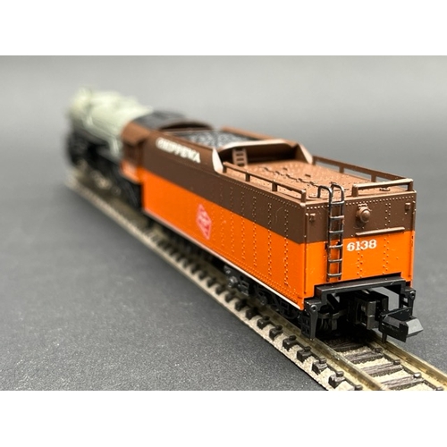 35 - 2 N gauge Rivarossi North American outline Steam Locomotives both Non-Runners
(350g)
Rivarossi 9197 ... 