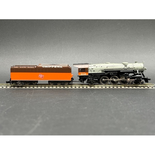 35 - 2 N gauge Rivarossi North American outline Steam Locomotives both Non-Runners
(350g)
Rivarossi 9197 ... 