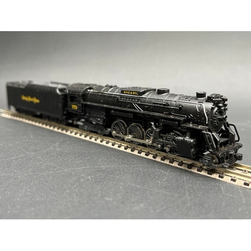 35 - 2 N gauge Rivarossi North American outline Steam Locomotives both Non-Runners
(350g)
Rivarossi 9197 ... 