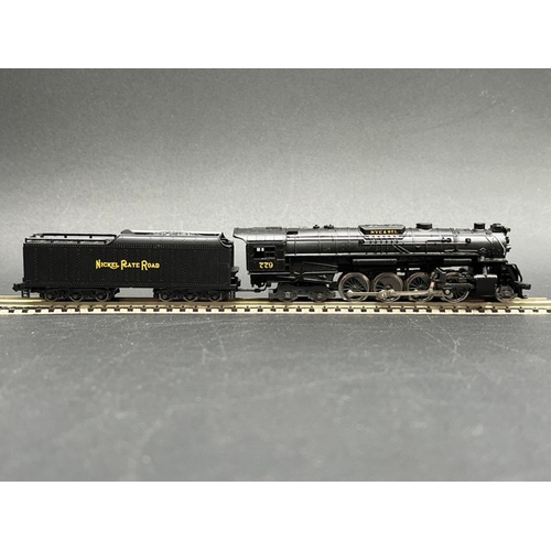 35 - 2 N gauge Rivarossi North American outline Steam Locomotives both Non-Runners
(350g)
Rivarossi 9197 ... 