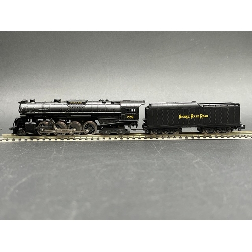 35 - 2 N gauge Rivarossi North American outline Steam Locomotives both Non-Runners
(350g)
Rivarossi 9197 ... 