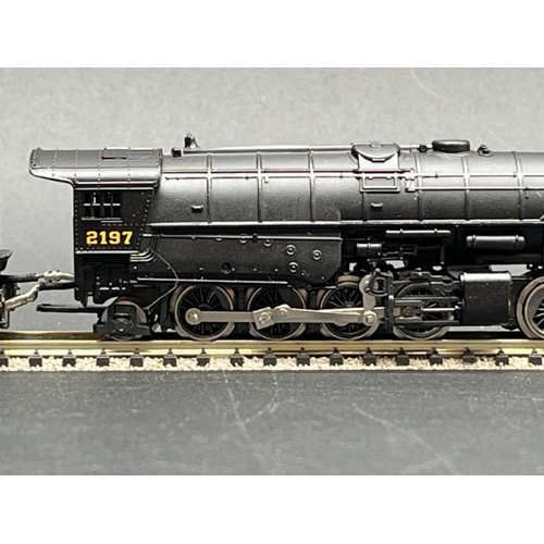 36 - Rivarossi N Gauge 9136 2-8-8-2 Norfolk & Western Y6B Mallet Loco No.2197 with 12-wheel Bogie Tender ... 