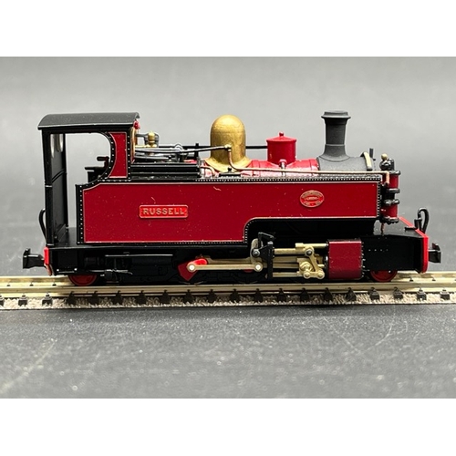 17 - 009 gauge Fourdees NWNG Railways 41-231 Hunslet 2-6-2T loco ‘Russell’ 1906 Maroon - Tested Runner
(3... 