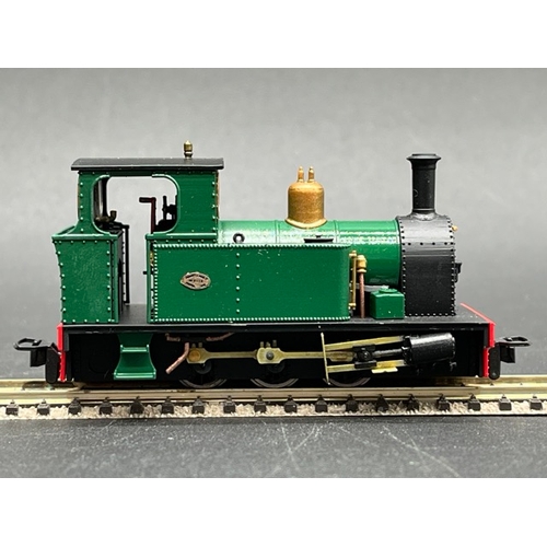 18 - 009 gauge Fourdees 41-116 St.George Peckett and Sons - Freelance 0-6-0T loco Brunswick Green - Teste... 