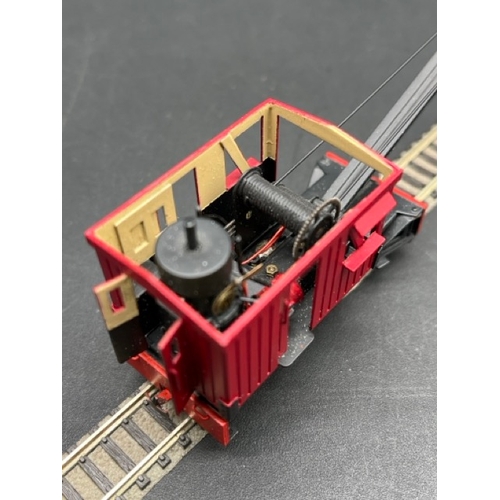 19 - 009 Narrow gauge Motorised hand-built Railway Steam Crane in Maroon livery - Tested Runner
(250g)
Fi... 