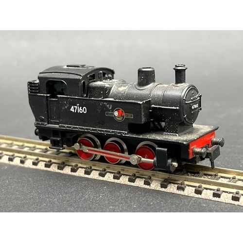 38 - 2 N gauge BR Late Crest Steam Locomotives both Tested Runners
(250g)
Graham Farish 372-426 Class WD ... 