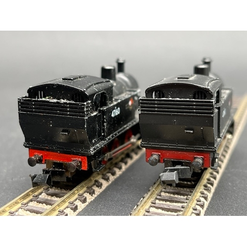 42 - Three N gauge Tank locomotives, 2 Tested Runners with rake of two GWR Farish coaches
(400g)
Graham F... 