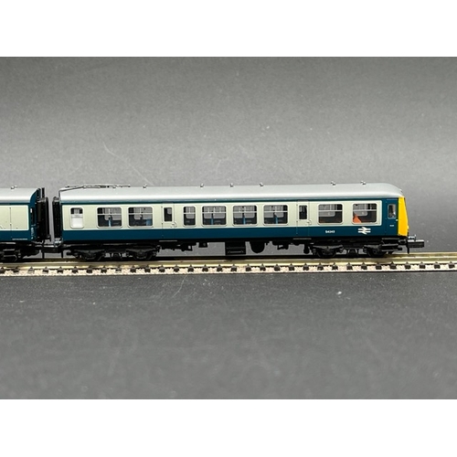 47 - N gauge Graham Farish 371-877 Class 108 2 car DMU 53959/54243 in BR blue & grey livery - Tested Runn... 