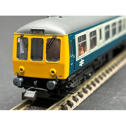 47 - N gauge Graham Farish 371-877 Class 108 2 car DMU 53959/54243 in BR blue & grey livery - Tested Runn... 