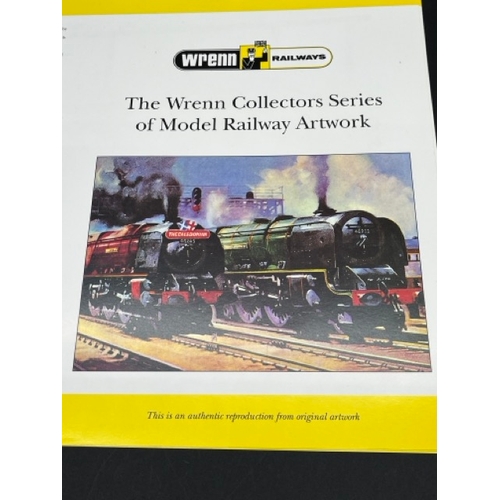 94 - Four Limited Edition Prints of Hornby Dublo original artwork - produced by Wrenn Railways following ... 