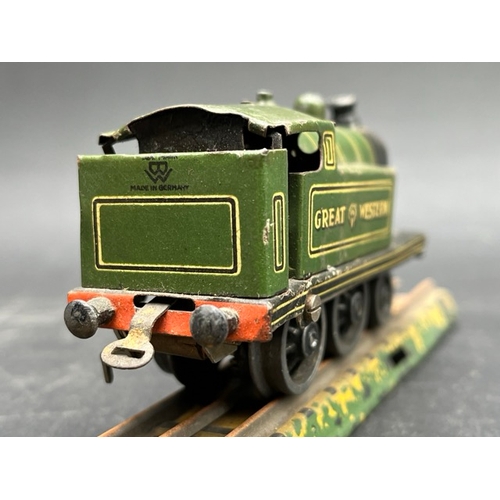 79 - Pre-war Bing gauge OO 3-rail electric railway to including LMS 2-4-0 and Great Western 2-4-0 Locomot... 