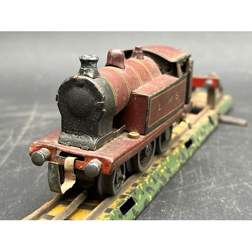 79 - Pre-war Bing gauge OO 3-rail electric railway to including LMS 2-4-0 and Great Western 2-4-0 Locomot... 