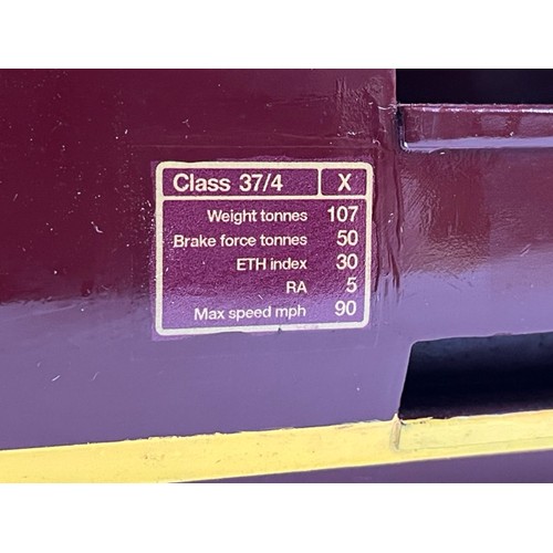 67 - 5 inch gauge Class 37 Locomotive Fibreglass Body Shell Moulding finished to high standard
English We... 