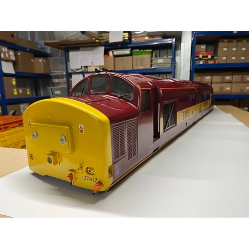 67 - 5 inch gauge Class 37 Locomotive Fibreglass Body Shell Moulding finished to high standard
English We... 