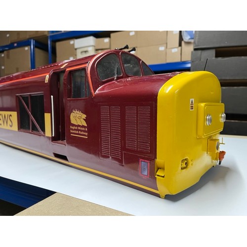 67 - 5 inch gauge Class 37 Locomotive Fibreglass Body Shell Moulding finished to high standard
English We... 