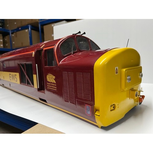 67 - 5 inch gauge Class 37 Locomotive Fibreglass Body Shell Moulding finished to high standard
English We... 