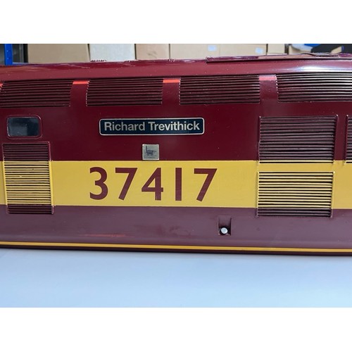 67 - 5 inch gauge Class 37 Locomotive Fibreglass Body Shell Moulding finished to high standard
English We... 