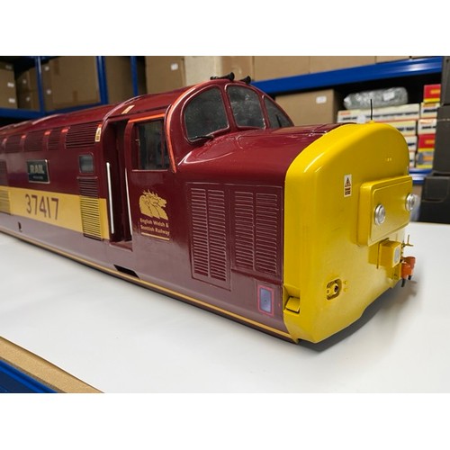 67 - 5 inch gauge Class 37 Locomotive Fibreglass Body Shell Moulding finished to high standard
English We... 