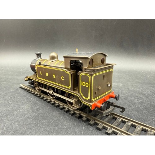 56 - Hornby R353-100 Class E2 0-6-0T 100 in LBSC lined brown - Tested Runner
(300g)