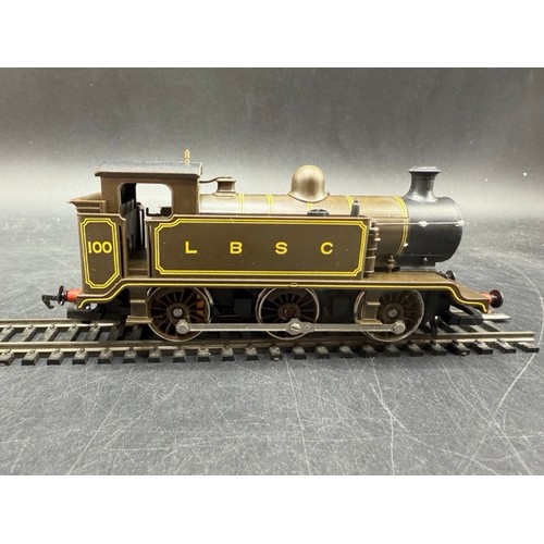 56 - Hornby R353-100 Class E2 0-6-0T 100 in LBSC lined brown - Tested Runner
(300g)