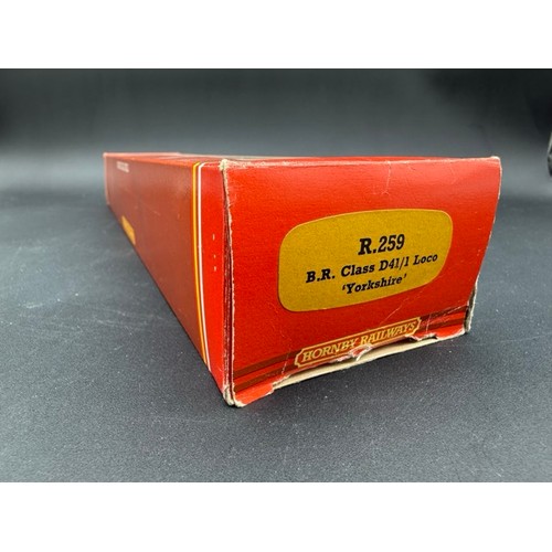 59 - Hornby R259 BR Class D41/1 Loco 'Yorkshire'. Tested Runner. 
(450g)