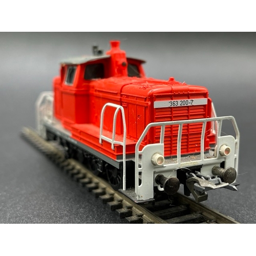149 - Fleischmann 631282-1 Diesellok BR 363 200-7 DB HO gauge - Tested Runner 
(400g)