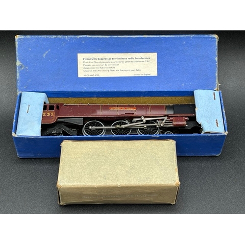 133 - Hornby Dublo EDL2 Locomotive 'Duchess of Atholl' LMS 6231 with Tender Boxed - Tested Runner
(800g)
D... 
