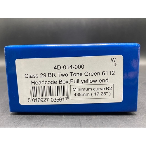 3 - Dapol 4D-014-000 Class 29 6112 in BR green with full yellow ends - as New
(900g)
Not tested as appea... 