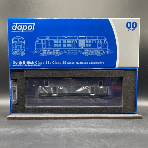 5 - Dapol 4D-025-003 Class 21 D6116 in BR green with small yellow panels - as New
(900g)
Not tested as a... 